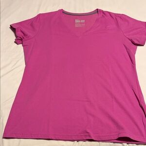 Nike Dri-FIT Short Sleeve Tee in Bright Pink